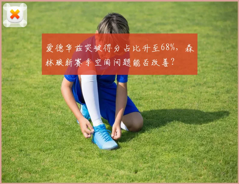 爱德华兹突破得分占比升至68%,森林狼新赛季空间问题能否改善?
